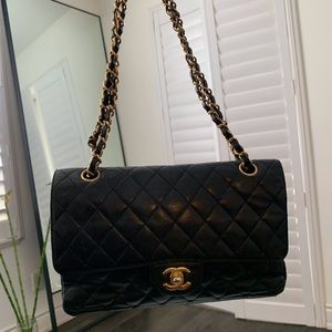 Chanel mini double flap with dust bag and code